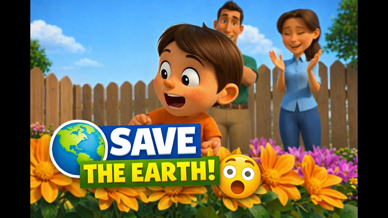 how children save the earth #cartoon #animation #story #shorts  #india #kidslearning #youtube