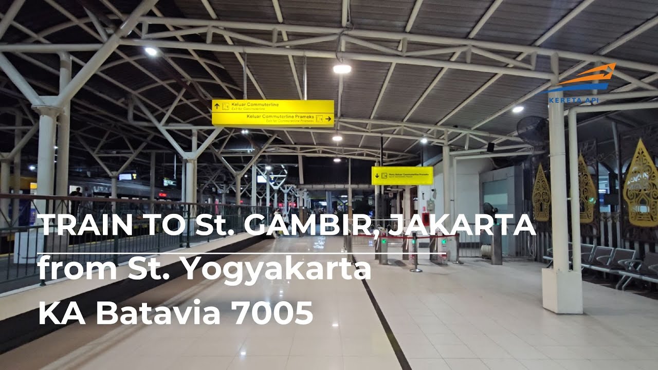 KA Batavia 7005, St. Yogyakarta - St. Gambir, Jakarta, 10 Oktober 2025