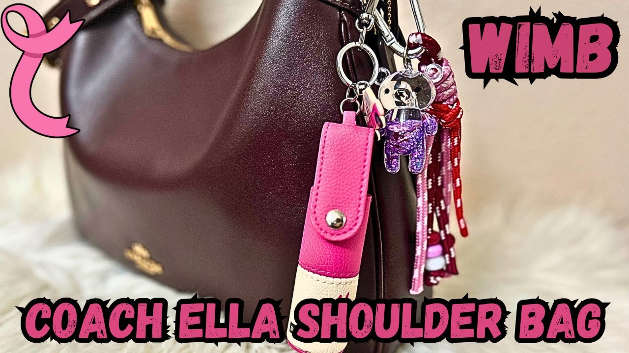 Уставшая мама WIMB 🥱😭😅Сумка через плечо COACH ELLA #pinkfordjking 💕🩷
