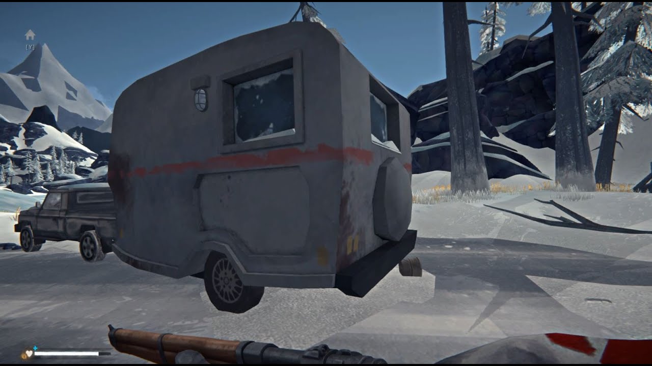 THE LONG DARK: Camper on road