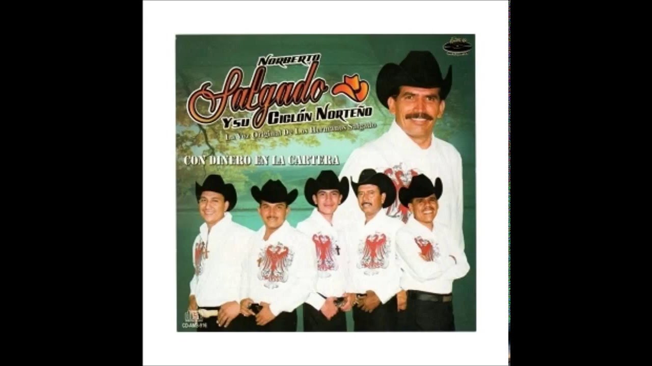 Norberto Salgado Y su ciclon Norteño 5 corridos  norteños