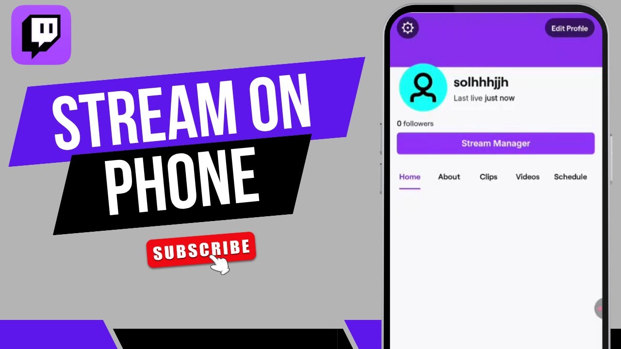 How to Stream on Twitch from Your Phone