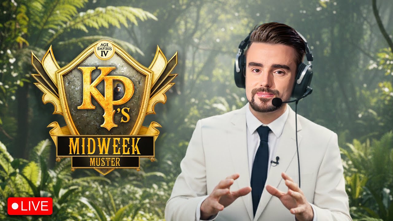 🔴LIVE - [4K] Age of Empires IV - FINALS THURSDAY! - Midweek Muster #18