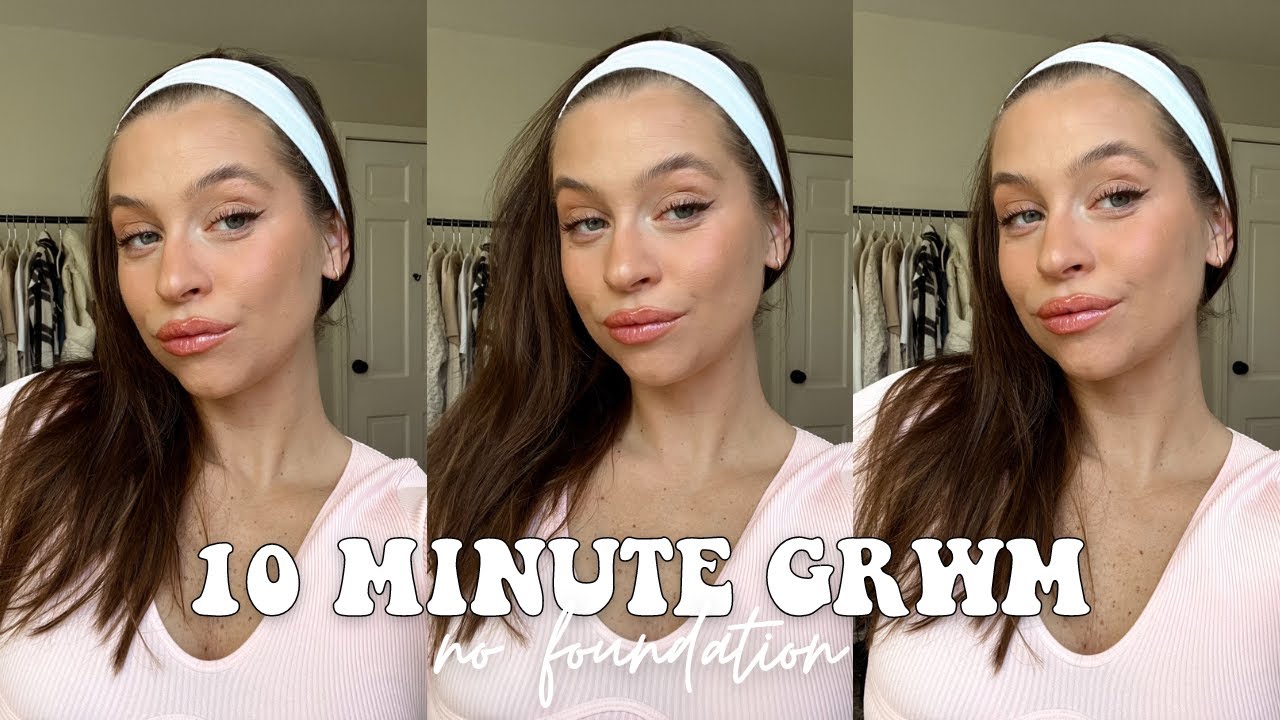 10 MINUTE NO FOUNDATION WINTER MAKEUP