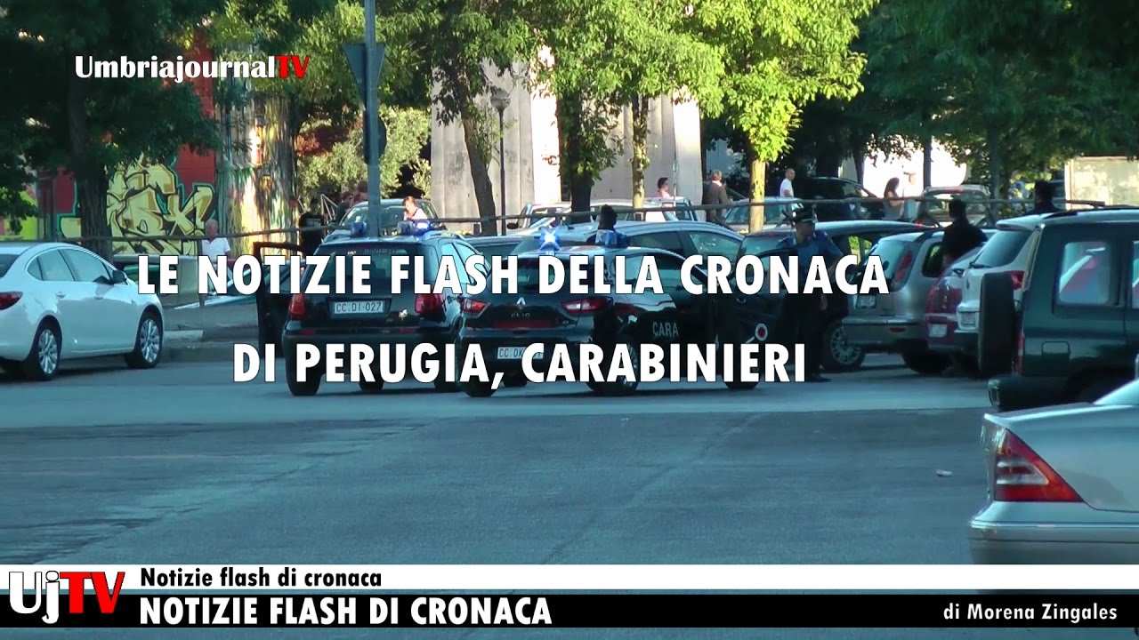 Notizie flash di cronaca di Perugia, Carabinieri