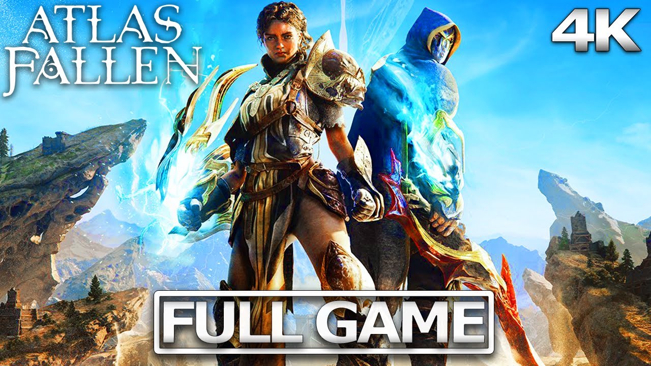 ATLAS FALLEN Full Gameplay Walkthrough / No Commentary 【FULL GAME】4K 60FPS UHD
