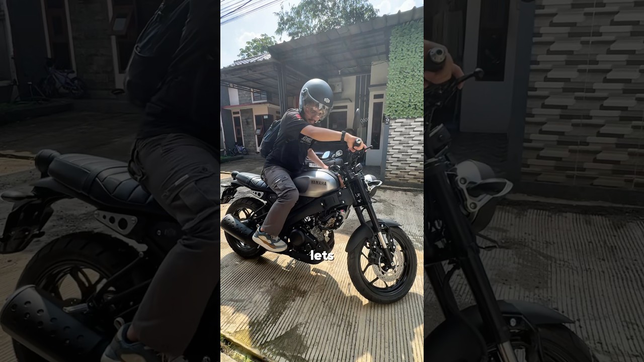 Pertama kali pake motor gede syok dikit sama bensin-nya 😅#MotorBaru #XSR155 #Yamaha #commuterbike