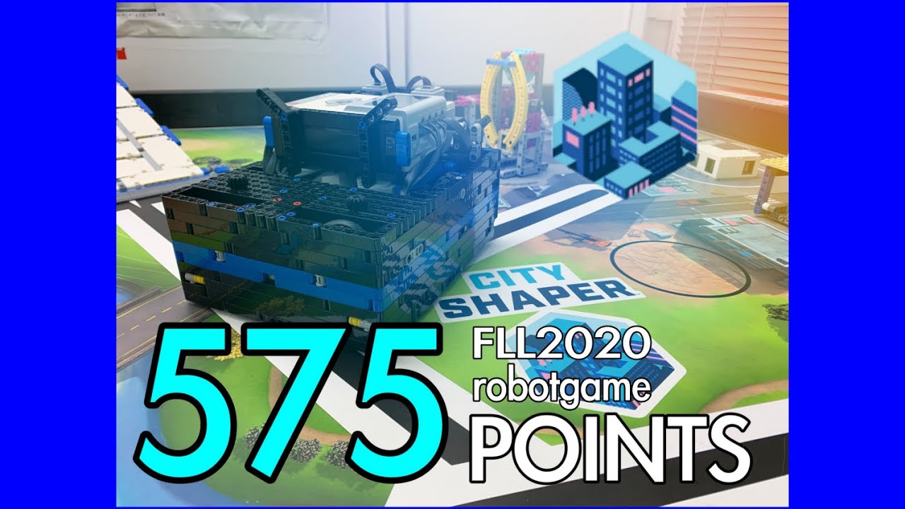 FLL2019-2020 City Shaper robot game Full run  -  575Points - RS7 Japan fll team