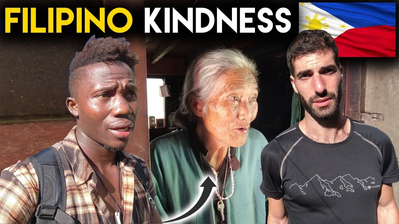 98 YEARS OLD FILIPINO LADY SAVED  FOREIGNERS IN PULA VIDA VILLAGE PHILIPPINES! (We Were So HUNGRY😢)