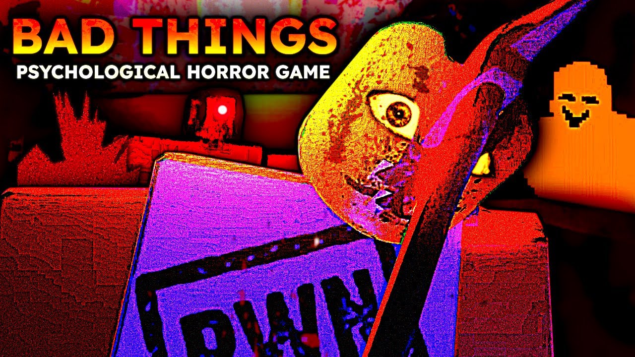ROBLOX - Bad Things - SCENE 1 TO 16 - [Full Walkthrough]