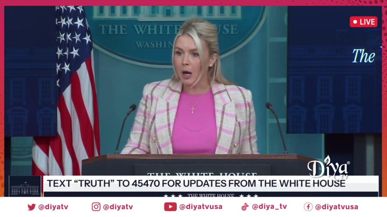 LIVE: White House addresses media as U.S. strikes on Iran escalate