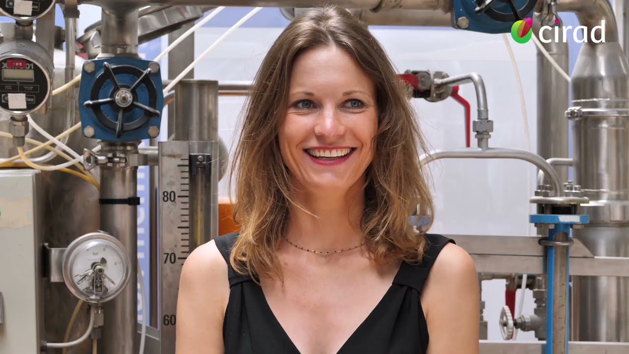 Portrait of Eglantine Fauvelle, project manager at CIRAD