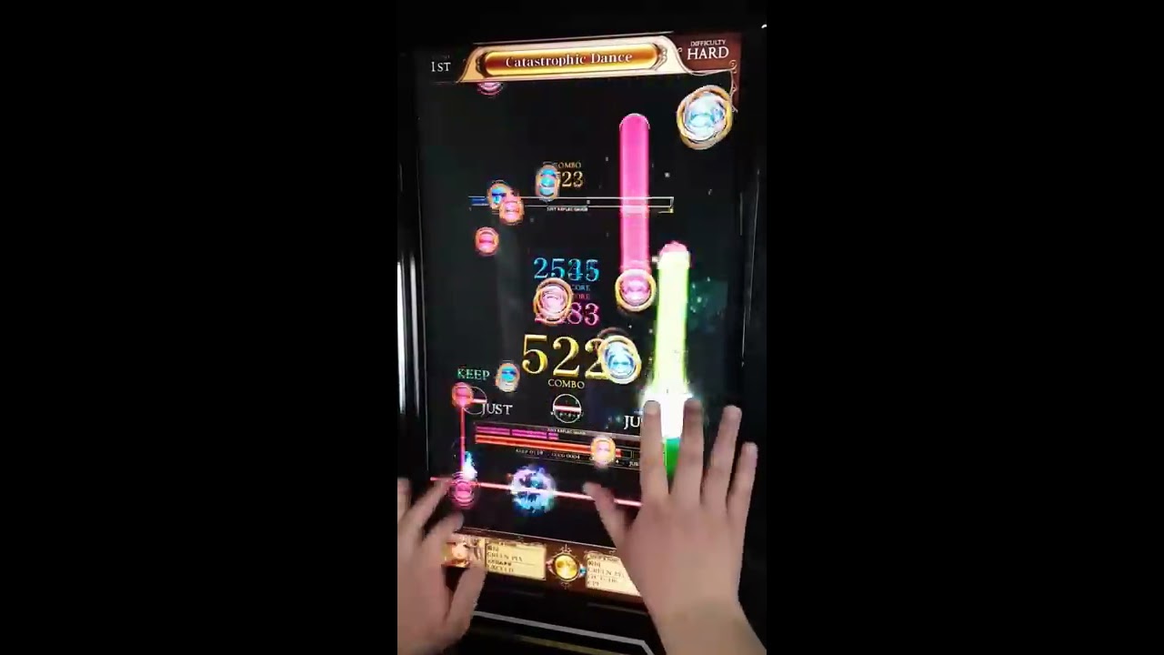 [REFLEC BEAT 悠久のリフレシア] Catastrophic Dance (WHITE HARD) 98.3% FC