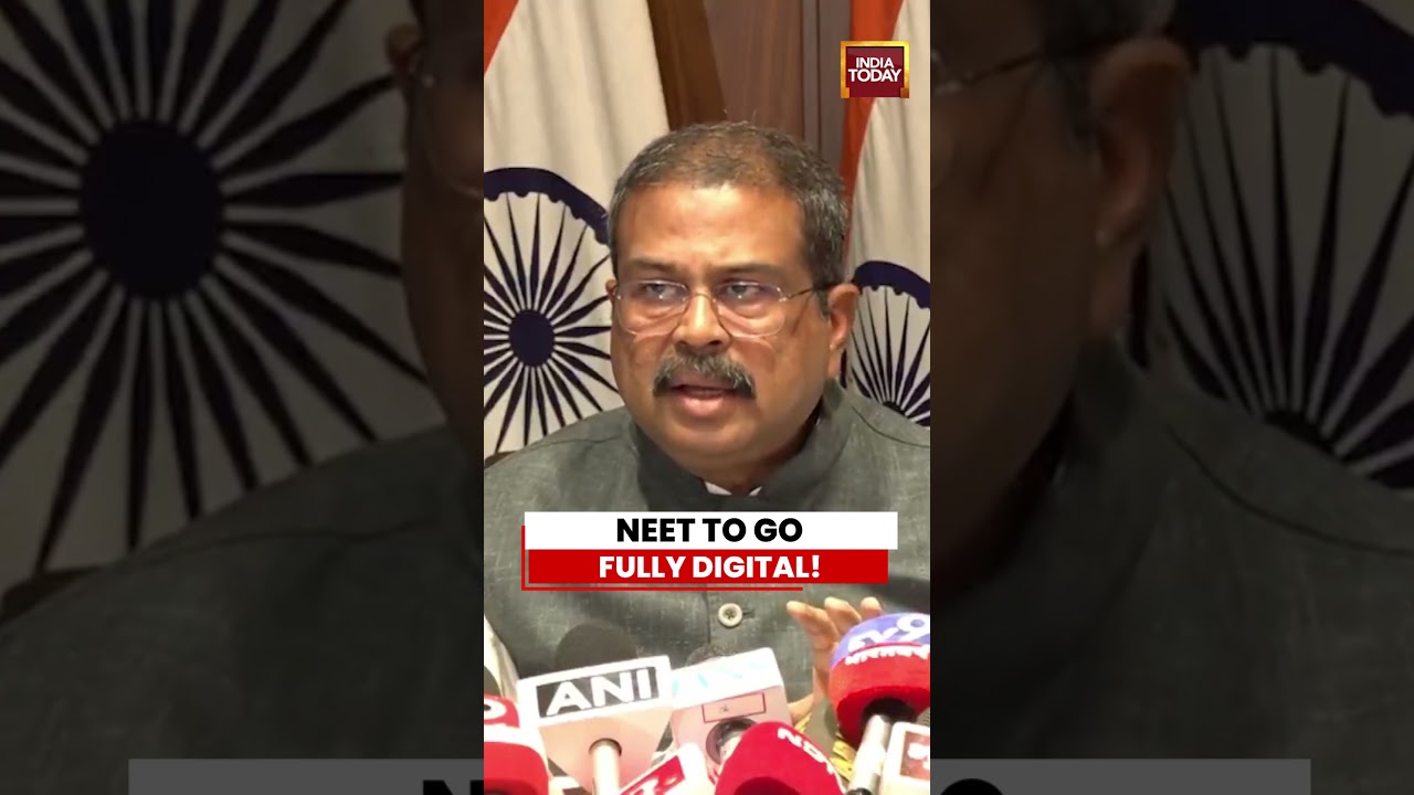 NEET UG 2026 UPDATE: Dharmendra Pradhan Announces CBT Exam, OMR System to End #neetug #neet