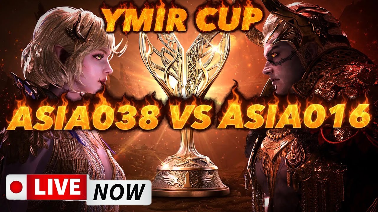 Legend of ymir live - ASIA016 Vs. ASIA038 | YMIR CUP R2 #ymir