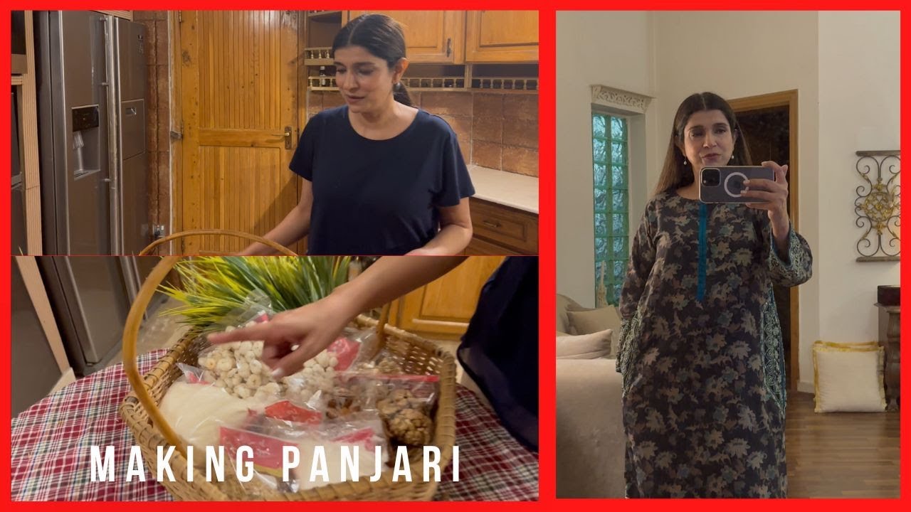 Making panjiri ♥️ ♥️ Vlog 584