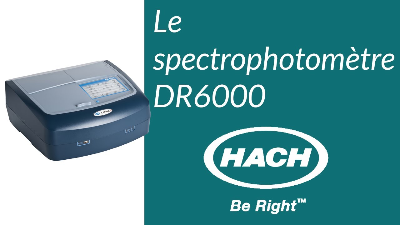Spectrophotomètre UV VIS DR6000, HACH®