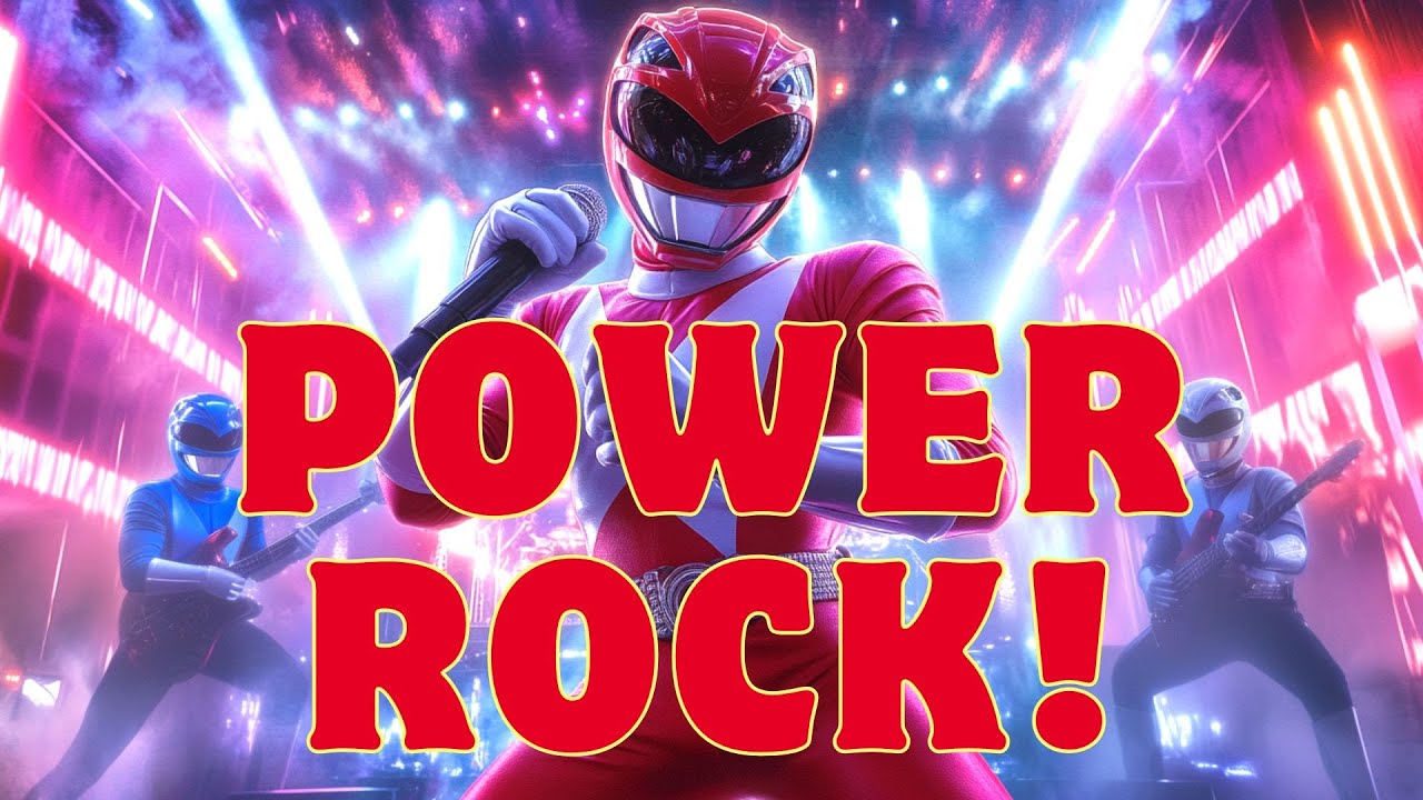 Power Rangers Rock Concert | Epic AI-Generated Music | Runway GEN-3
