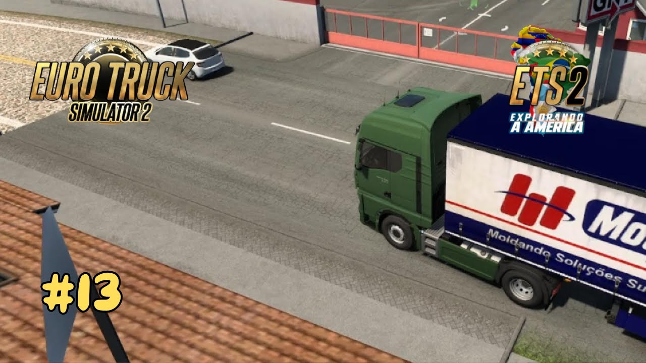 ETS2 | #ep13 Vida de Caminhoneiro | Viagem de Timóteo (MG) - Mariana (MG) Vimos a Barragem que cedeu