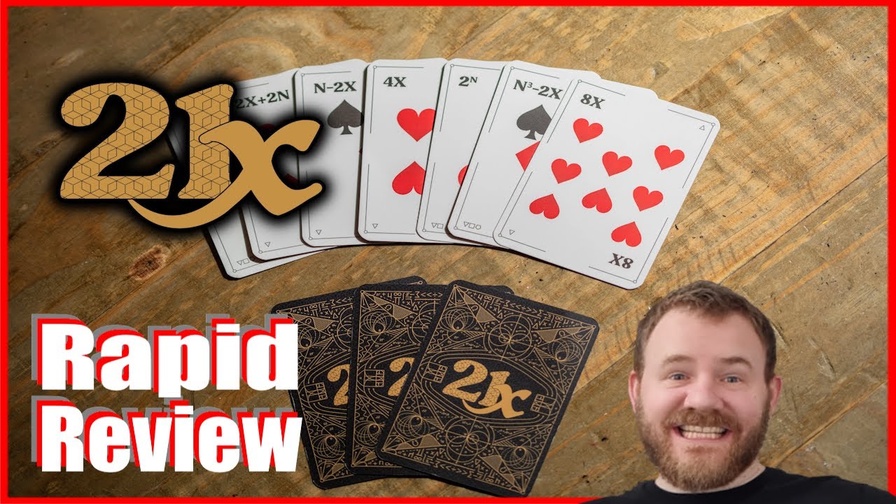 RAPID REVIEW - 21X - The Fun Maths Game by Naylor Games