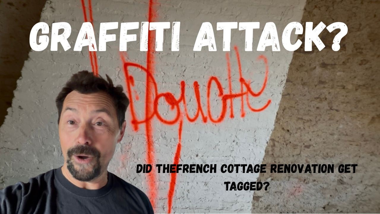 Graffiti attack at the French Cottage Restoration (But who did it?)