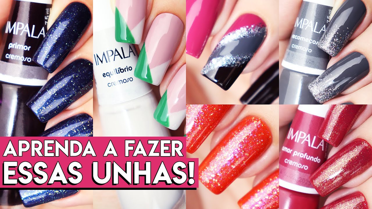 UNHAS DECORADAS e MISTURINHAS com a Coleção A COR DA SUA MODA 3 da IMPALA