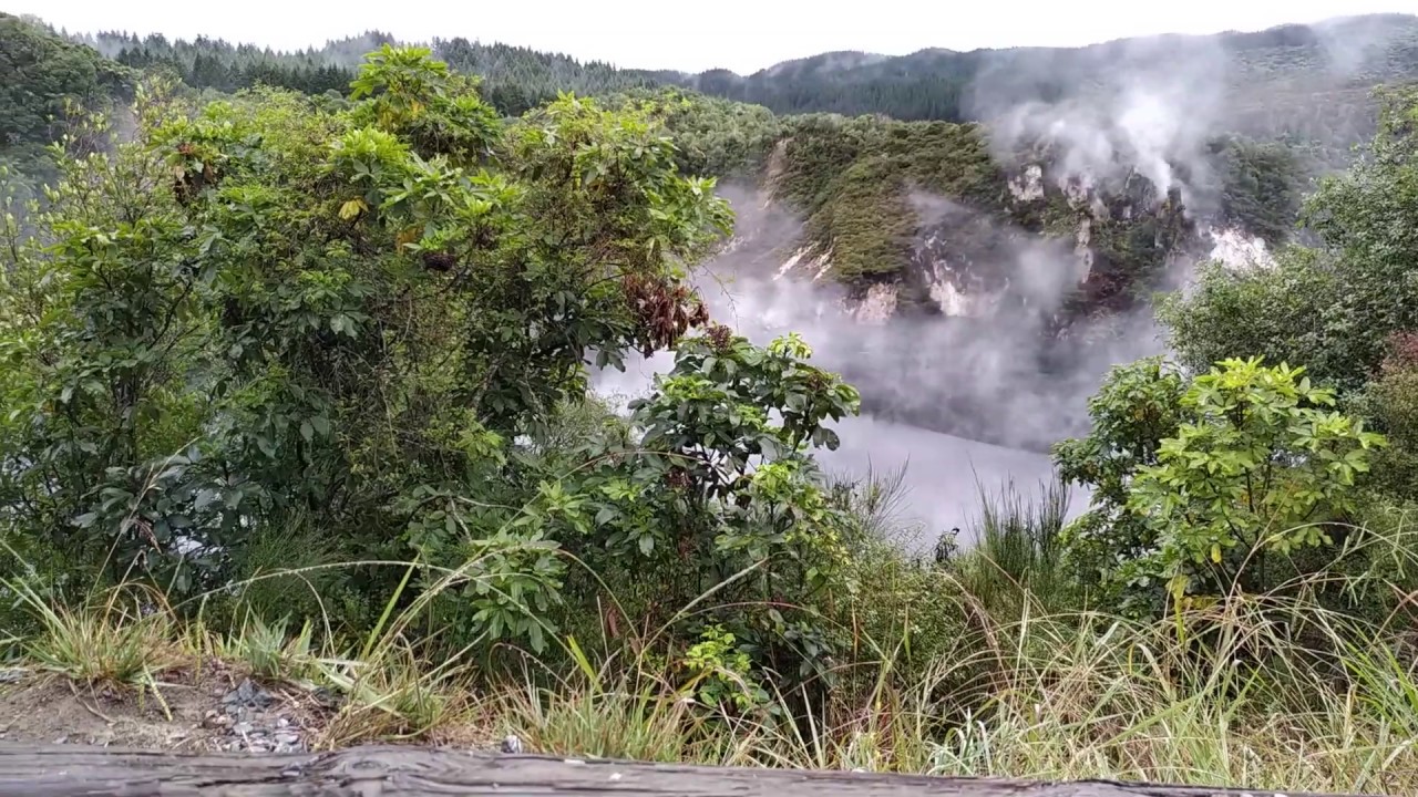 Waimangu Volcanic Valley New Zealand 4K