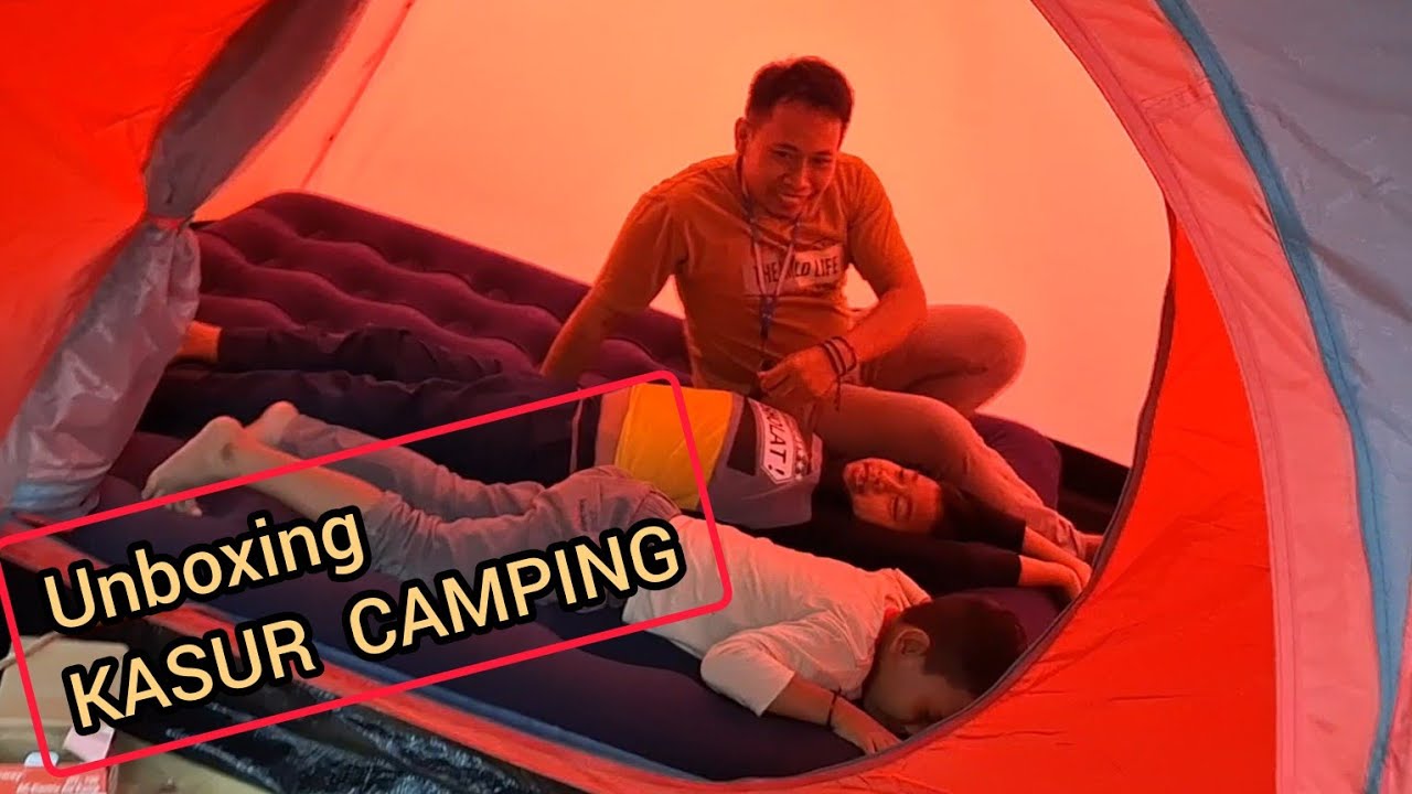 UNBOXING‼️Kasur camping Bestway