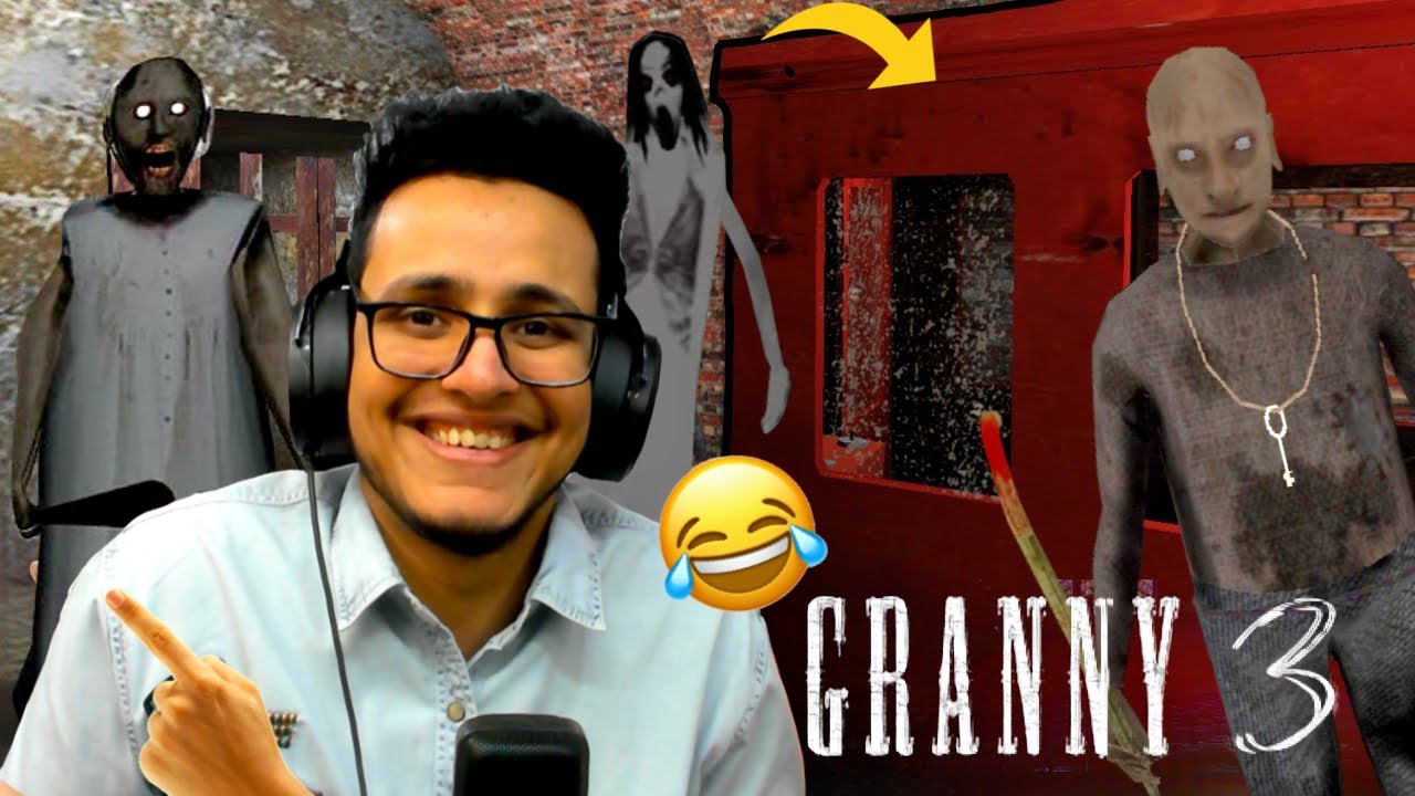Granny ki Train Chura Li😂 | Granny 3 Train Escape