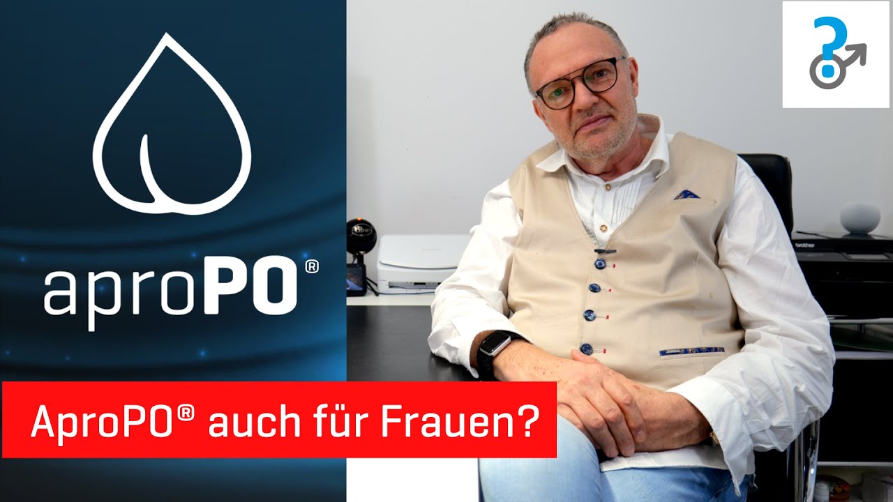 AproPO&reg; Pflegecreme &ndash; auch f&uuml;r Frauen geeignet? | Frag den Urologen