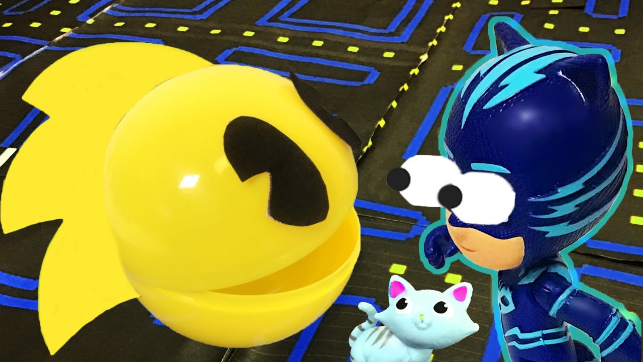 Pacman vs PJ Masks Catboy (Sonic+Pacman??)