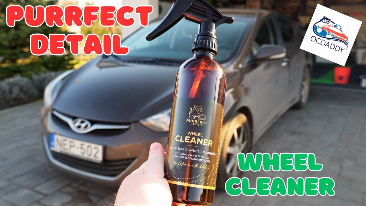 Purrfect Detail Wheel Cleaner (felnitisztító) teszt - HU
