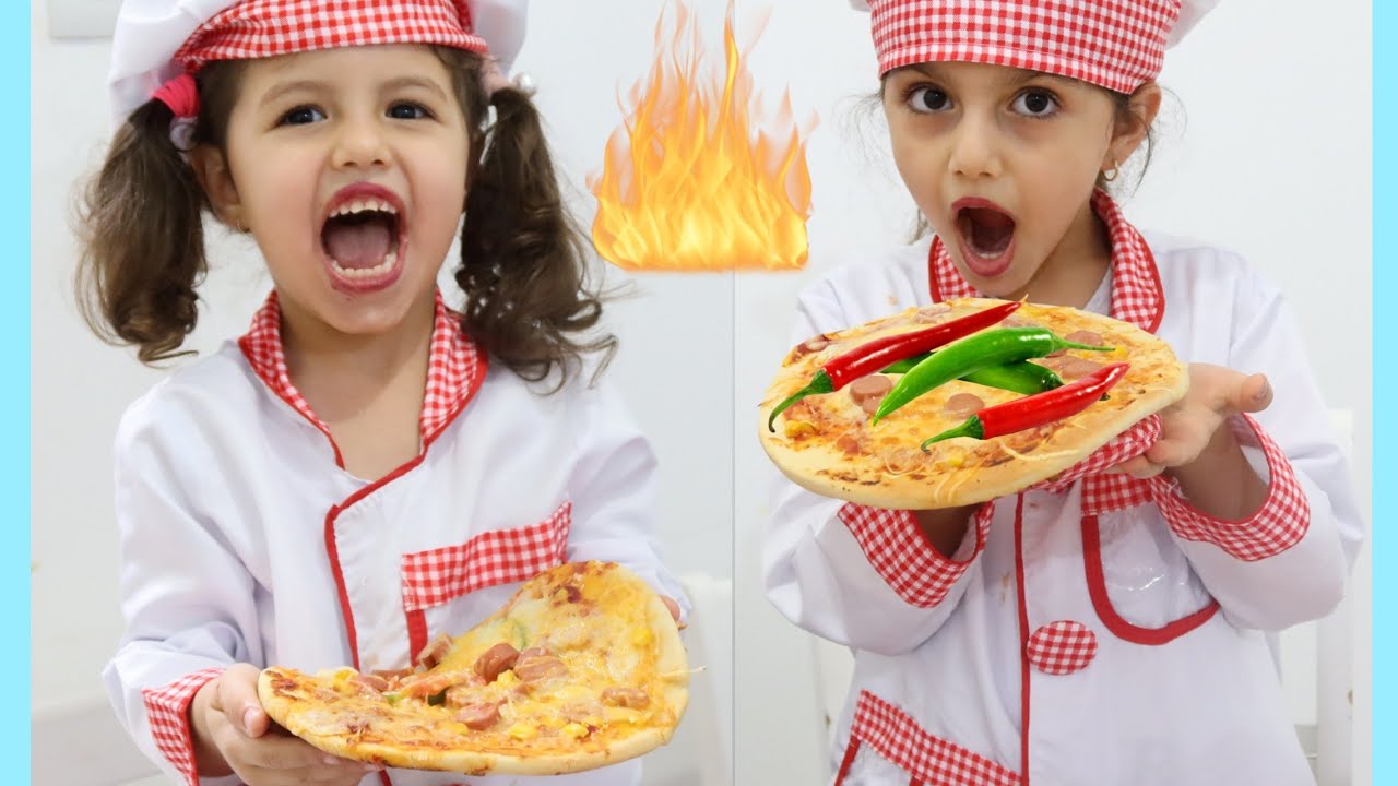 تحدي البيتزا بعجلة الحظ مع سوار وماسة