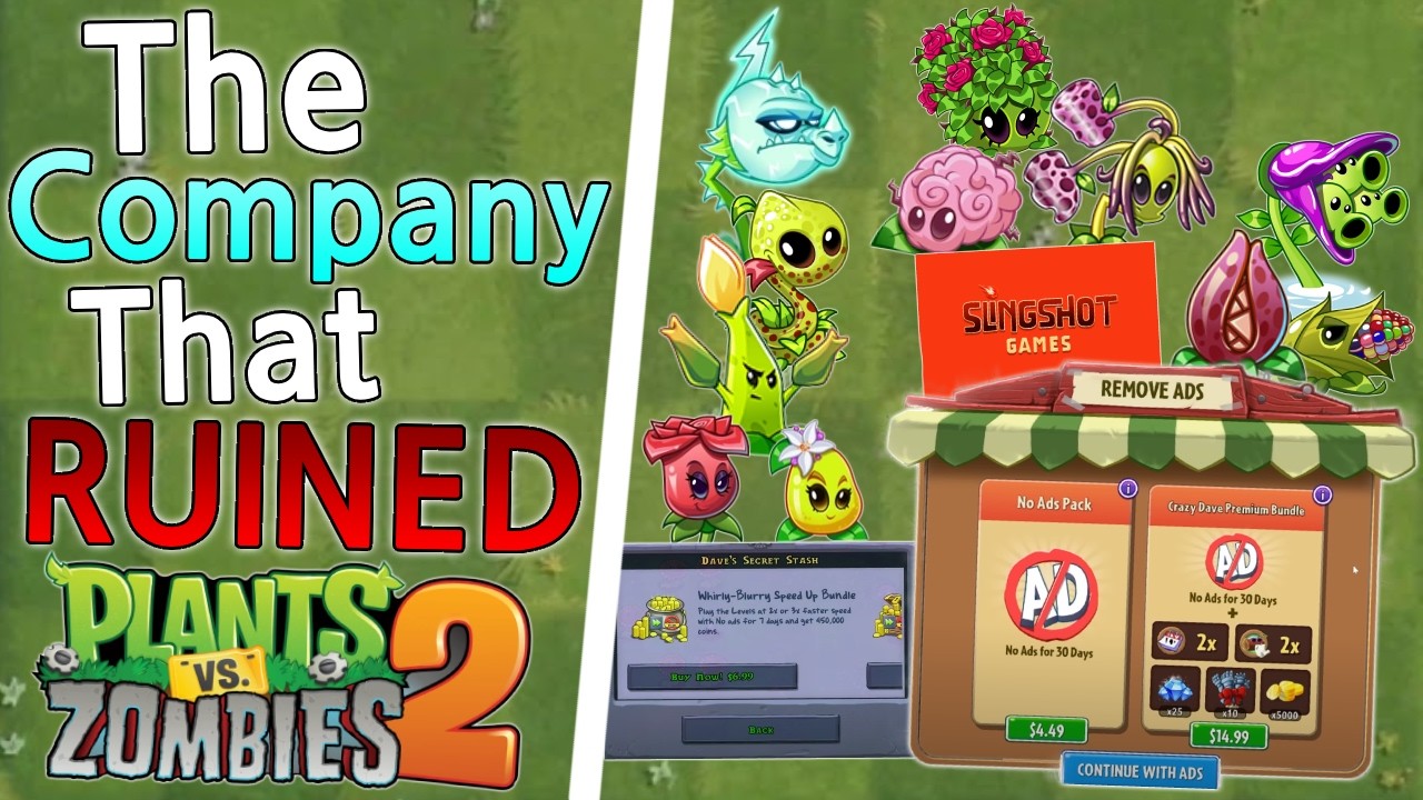 Компания, которая РАЗРУШИЛА Plants Vs Zombies 2