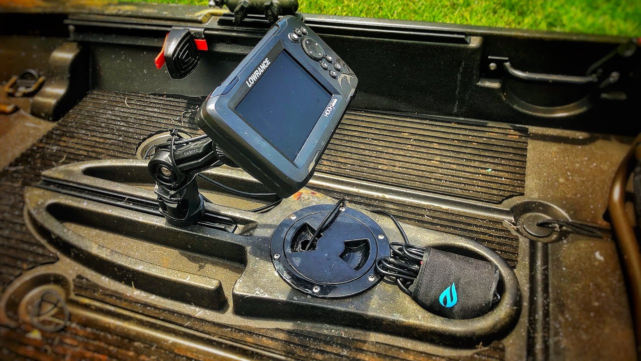 QUICKEST & CLEANEST KAYAK FISHFINDER INSTALL [ DIY IN 15 MIN!!! ]