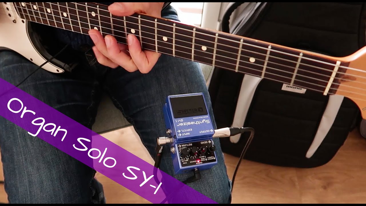 Sy-1 BOSS funk soul guitar solo (Organ sound)
