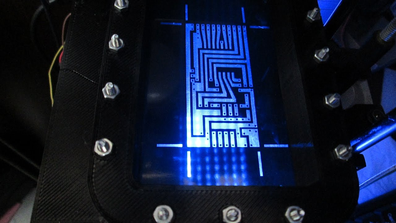 Make PCB with a LCD mask