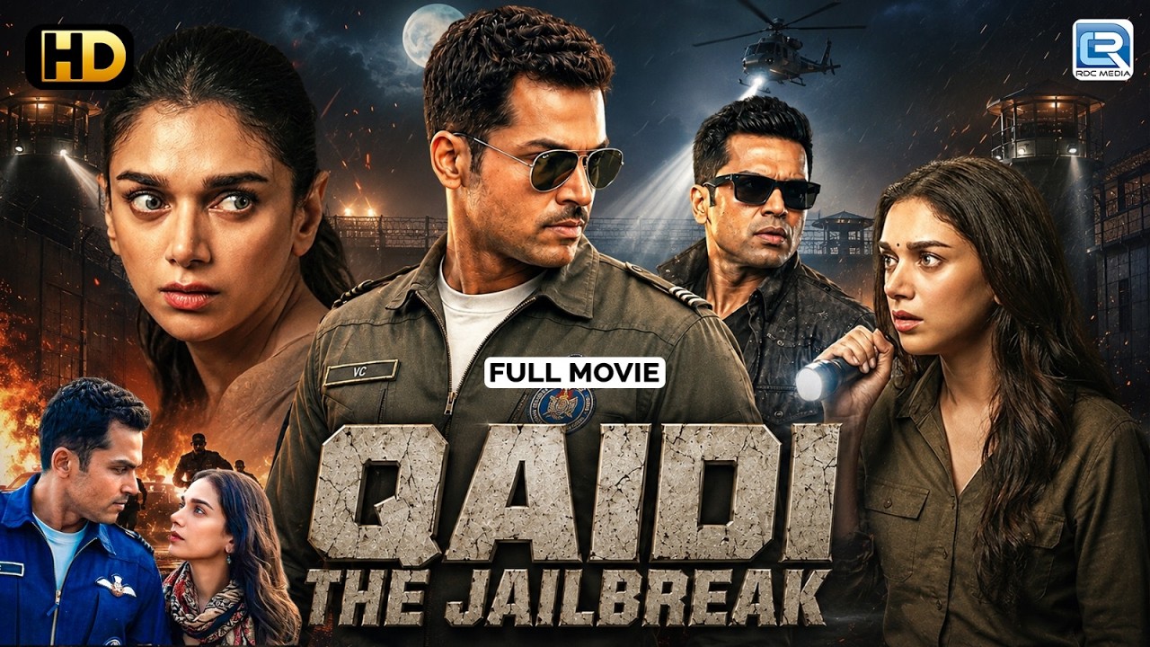 Qaidi The Jail Break (2026) New Released Action Hindi Dubbed Movie | Karthi, Aditi Rao, Shraddha
