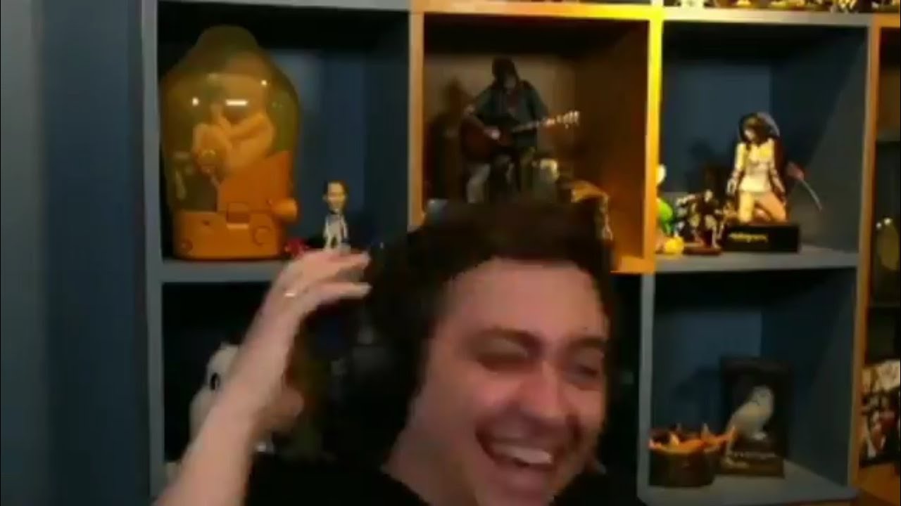 ALANZOKA REAGINDO AO FALL ACORDANDO O FILHO KKKKKKKK