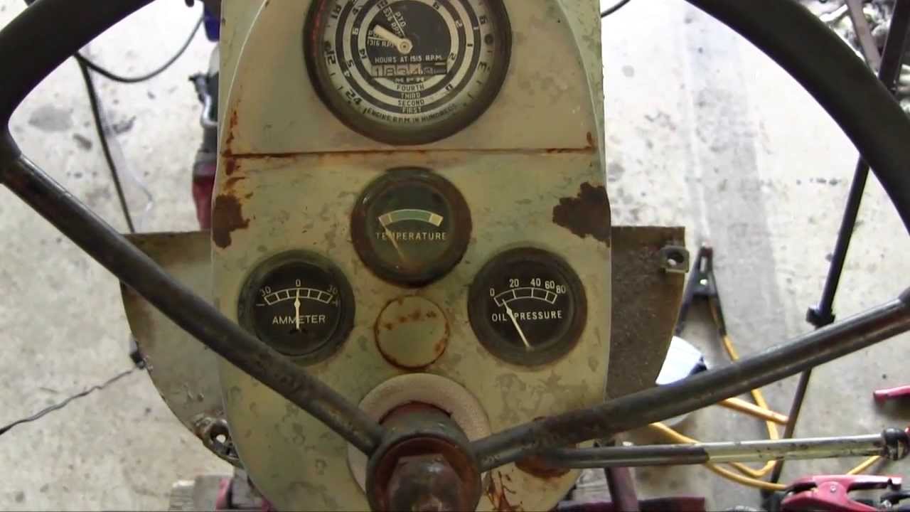 Ford Jubilee NAA Tractor Engine Rebuild Part 15 Coil, Distributor, Static Timing and New Gauges