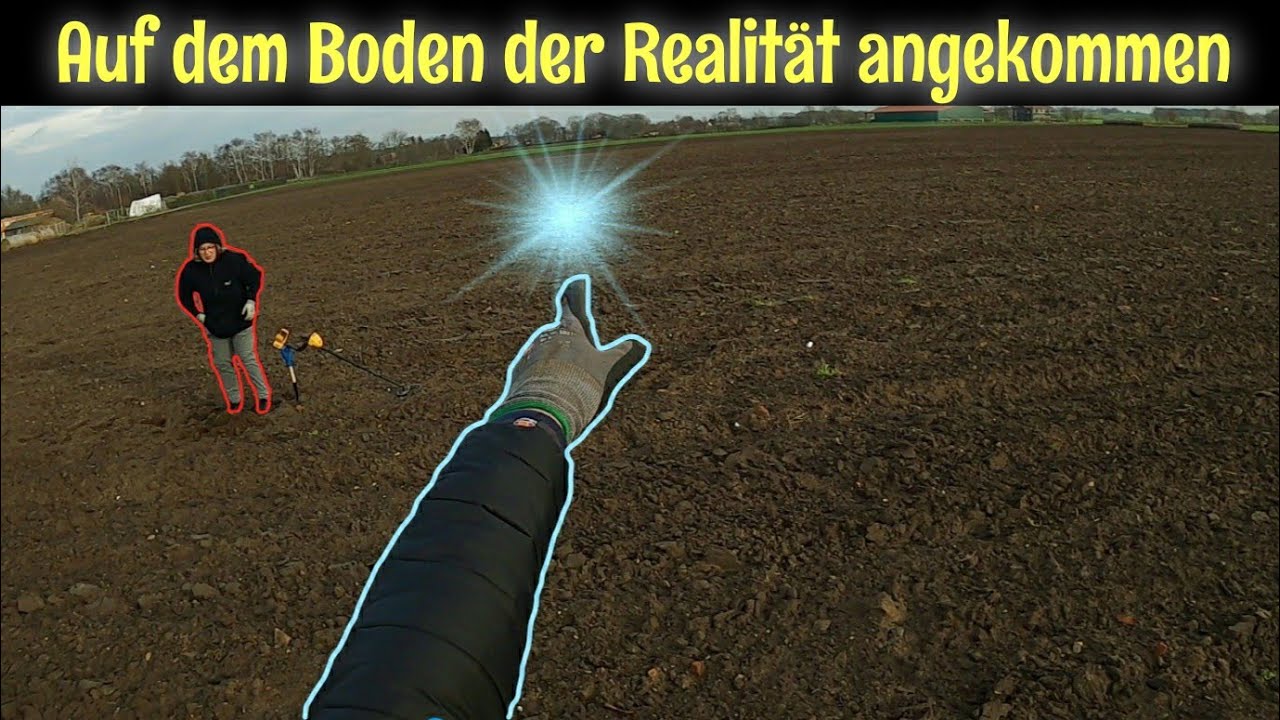 DER ALBTRAUM eines jeden Sondlers! Acker des Schreckens beim Sondeln (Schatzsuche) mit Happy End?