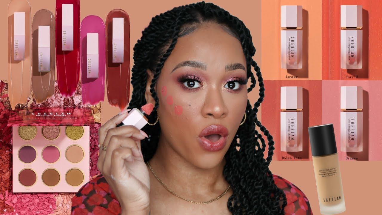 GLOWY VALENTINES MAKEUP TUTORIAL FT SHEGLAM