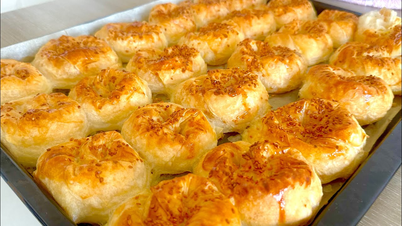Açma Yok‼️ÇITIR ÇITIR BÖREK NASIL YAPILIR SIRRI SOSUNDA 😋Hazır YUFKADAN BÖREK TARİFİ💯