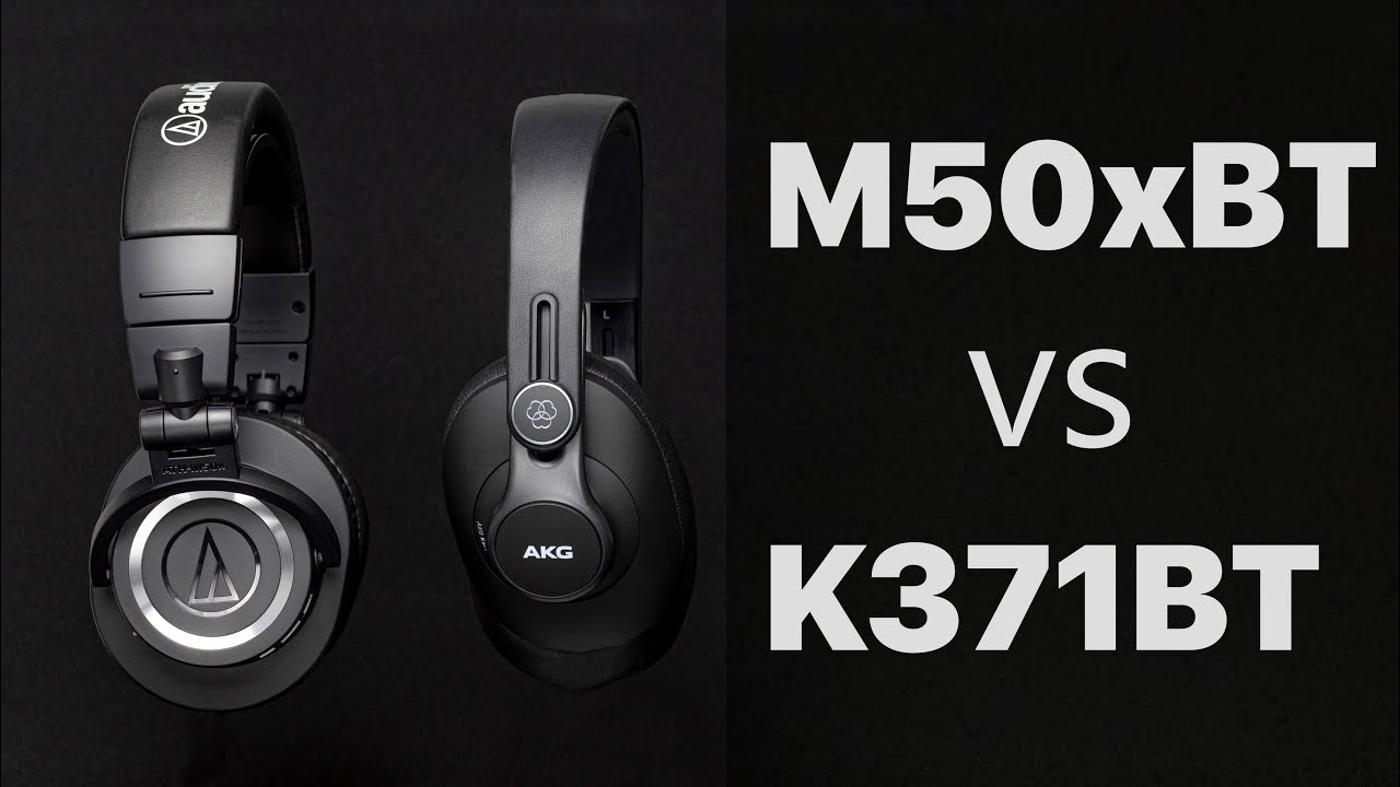 БИТВА СТУДИЙНЫХ БЕСПРОВОДНЫХ НАУШНИКОВ | ATH M50xBT vs AKG K371BT
