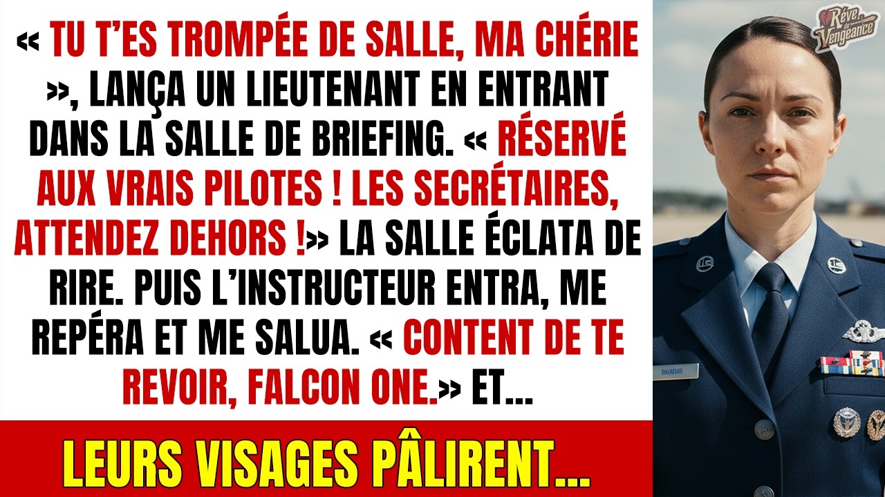 « Réservé aux vrais pilotes », riaient-ils — Jusqu'au salut de l'instructeur : « Falcon One, Madame