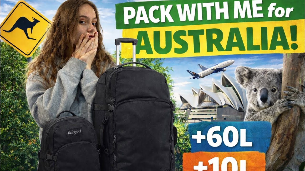 Pack with me for 15 months of work and travel!