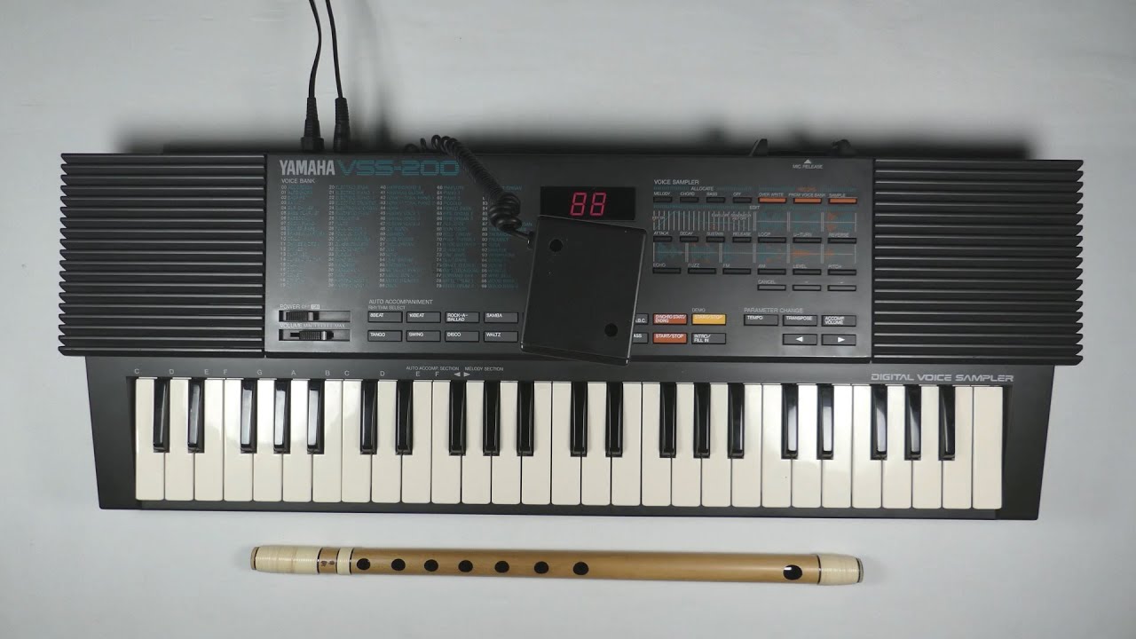 lofi sampling with the Yamaha VSS-200