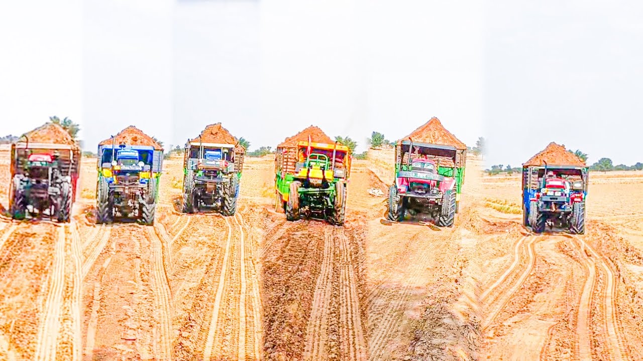 6 शेरो के बीच महामुकाबला कोनसा शेर तकड़ा किसकी होगी जीत SWARAJ VS SONALIKA JHON DEERE MAHINDRA 