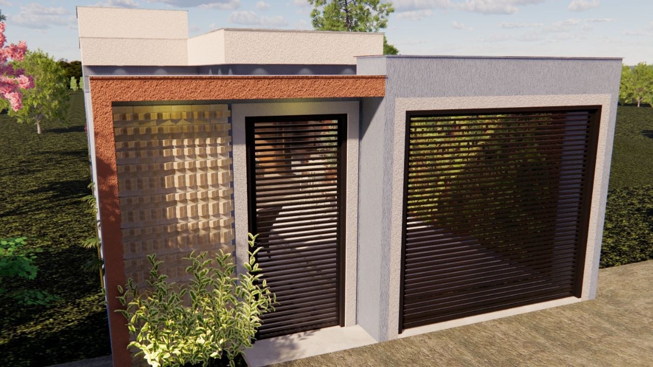 CASA EM L ||PEQUENA E  MODERNA|| 58 M² COM PISCINA E 2 QUARTOS  !!!