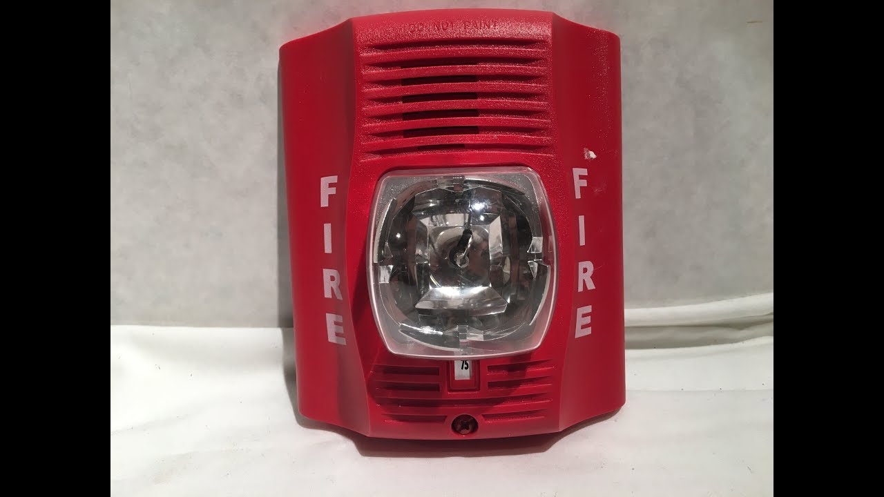 System Sensor P2R (SpectrAlert Advance Horn/Strobe) Test/Overview